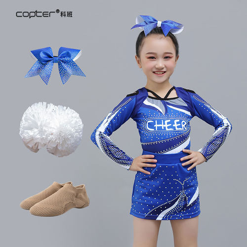 copter定制比赛技巧花球演出服