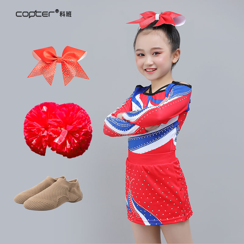 copter花球女定制专业技巧比赛服