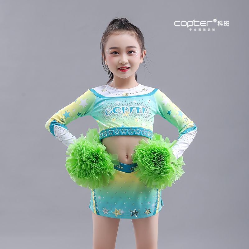 新款比赛服copter啦啦操装服装