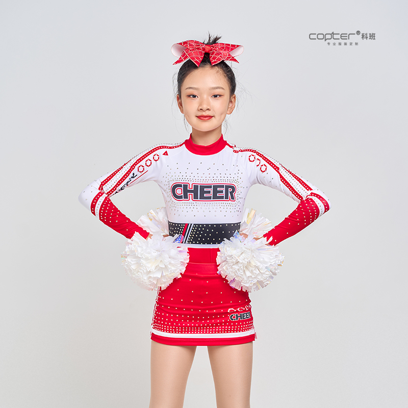 copter新款比赛服花球儿童