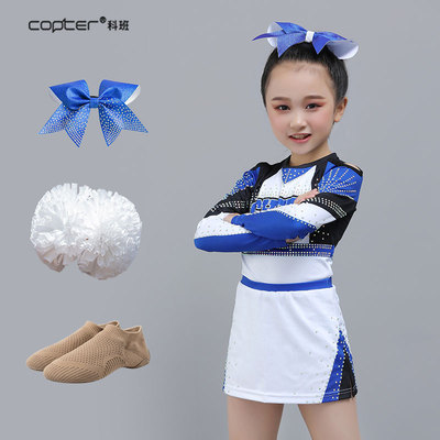 copter厂家定制儿童啦啦队服