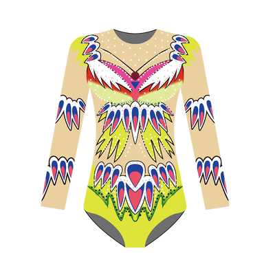 COPTER啦啦操比赛服技巧啦啦操服装男女儿童比赛服团队比赛服