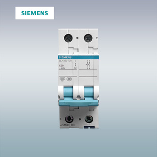 西门子空气开关家用断路器绿色环保2P20A总开官方旗舰店