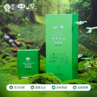 采花毛尖湖北明前高山绿茶尚品196g贡芽特级送礼 2025新茶上市