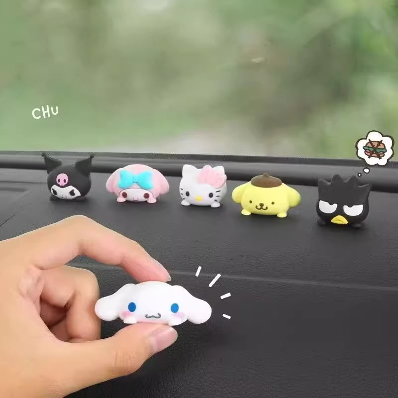可爱汽车摆件台车内车载装饰品