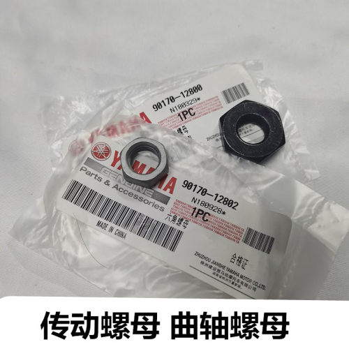 适用 巧格i赛鹰旭鹰福喜巡鹰  驱动盘皮带轮螺母曲轴螺母甩块螺丝