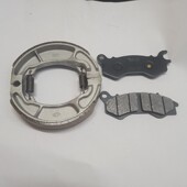适用本田PCX150 SH125SH150泰产越产前碟刹皮后刹车皮刹车 PCX125