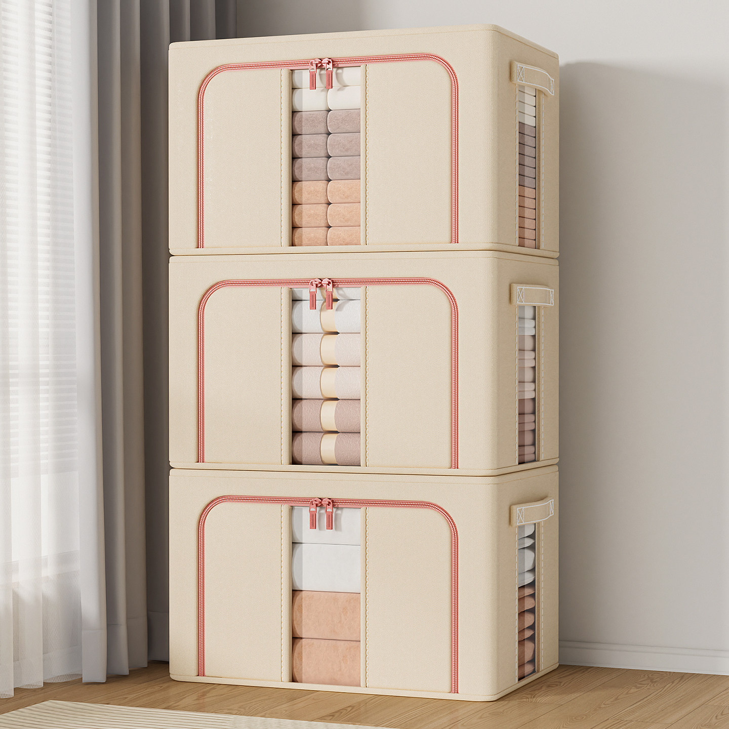 ���ڲ���������ɫ-������-���������ϡ�3.2��п�ּܣ�������ĥ��2��װ 24L�кš���40*��30*��20cm�������ʸУ���׼�ߴ� �·�������װ���ﱻ�Ӳ��հ����� 34.8Ԫ