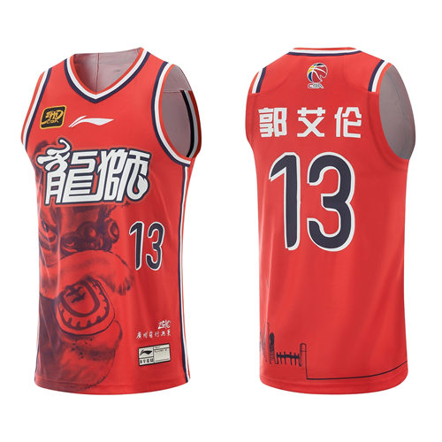 李宁cba30周年男女经典球衣背心