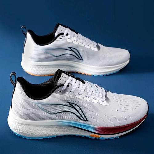 李宁男子学生跑步休闲运动鞋