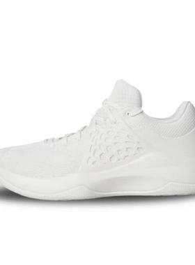 李宁2021新款CJ音速7 TD8耐磨男高低帮白色实战篮球鞋ABPQ035