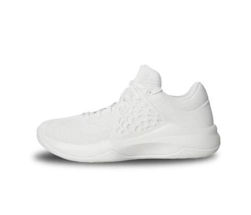 李宁耐磨白色实战篮球鞋