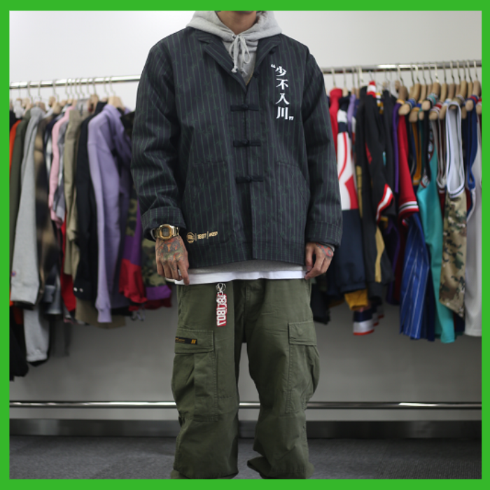 李宁x1807联名限定少不入川运动休闲唐装夹克外套gai同款afdn485