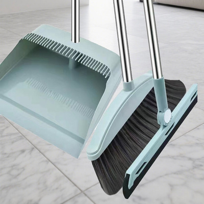 Broom and dustpan set with soft brush broom and dustpan 扫帚