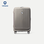 VERAGE 维丽杰前开口盖拉杆旅行李箱包密码 箱子超轻万向轮可登机