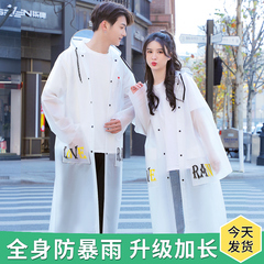 雨衣长款全身防暴雨成人女士男款透明单人电动电瓶自行车新款雨披