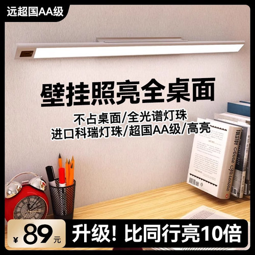 全网热销手扫感应壁挂式护眼台灯