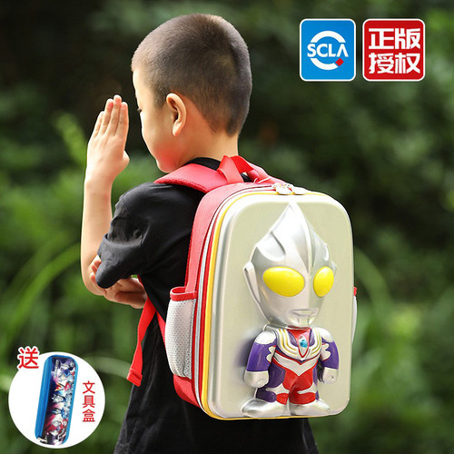 【正版奥特曼】迪迦赛罗男孩书包