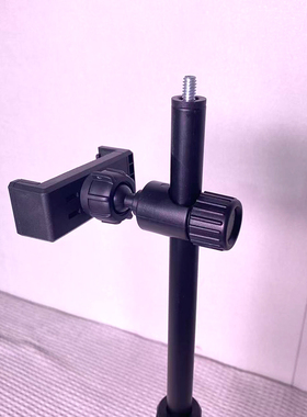 多机位双机位直播增位夹管夹后座手机支架扩展17mm球头多功能手机夹直播支架配件360度旋转俯拍增加手机位