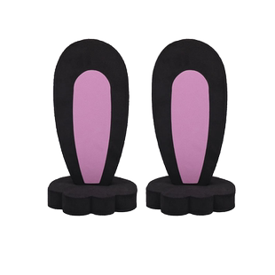 汽车车顶装饰3d立体兔子猫耳朵车外部装饰摆件可爱个性改装卖萌