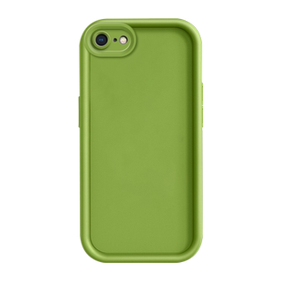 逸圣适用于苹果8手机壳边框防摔iPhone7Plus新款天使眼6sPlus保护套SE2/3代直边ip7液态硅胶8Plus男女磨砂壳