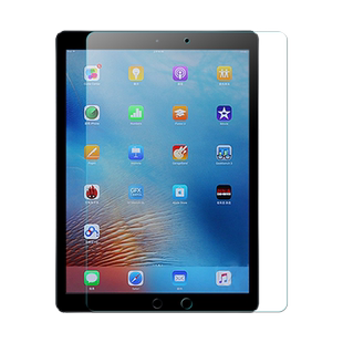 逸圣适用于12.9英寸1/2代iPadPro 2015/2017版钢化膜苹果平板电脑屏幕保护膜A1584防蓝光A1670/71抗指纹防爆