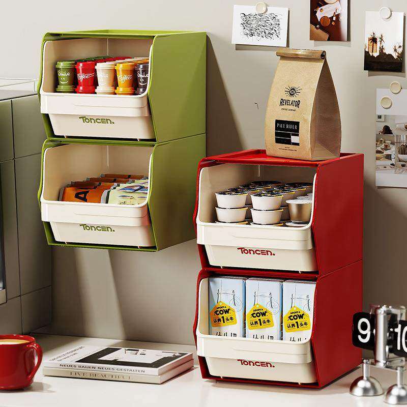 日本品质茶包收纳盒壁挂