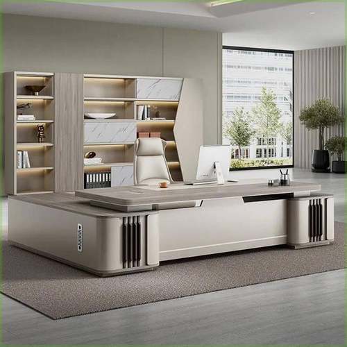 老板桌办公桌总裁桌椅组