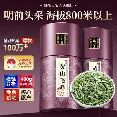 明前特级黄山毛峰开园新茶