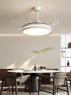 明卓照明餐厅吸顶灯吊灯扇形灯现代休闲卧室房间灯酒吧灯护眼灯