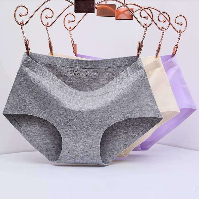 women seamless underwear knickers ladies sexy cotton panties