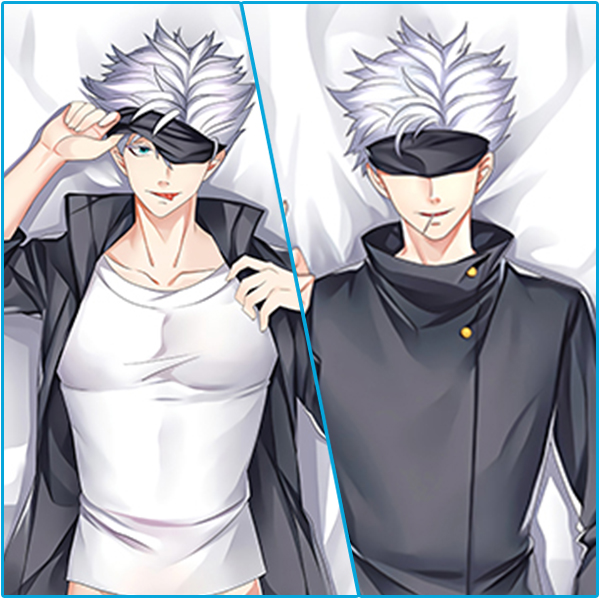 咒术回战五条悟等身抱枕伏黑惠 七海建人动漫二次元长枕套