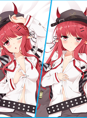 Arknights明日方舟红豆等身抱枕漆黑热浪 Vigna动漫二次元长枕套