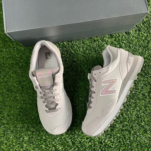 New Balance NB 515 舒适复古休闲城市跑步鞋 女款 灰粉WL515CSB