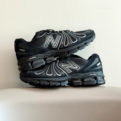 New Balance NB 1890 复古休闲跑步鞋 男女同款 黑白U189093H
