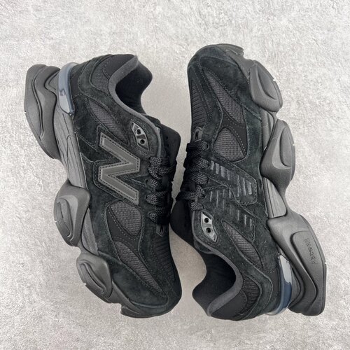New Balance NB 9060系列低帮老爹鞋男女同款黑色U9060BPM