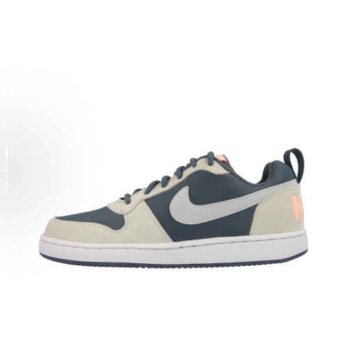 耐克Nike Court Borough蓝灰女低帮休闲板鞋861533-400江苏CLY仓