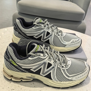 New Balance 860 v2 时尚低帮 生活休闲鞋 男女同款 白黑ML860SN2