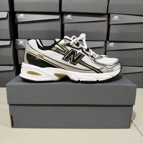 New Balance 740皮革舒适防滑耐磨低帮复古跑步鞋 男女鞋 U7407MK