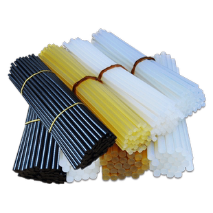 高粘度热容胶发饰热熔胶棒易容棒热融胶胶条电融胶水防水点胶棒黑