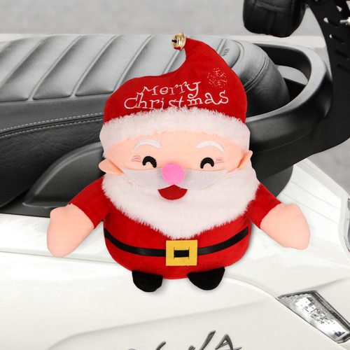 爱玛朵朵电动车装饰品公仔仰望爱琪qb33车尾毛绒玩偶挂件配件摆件