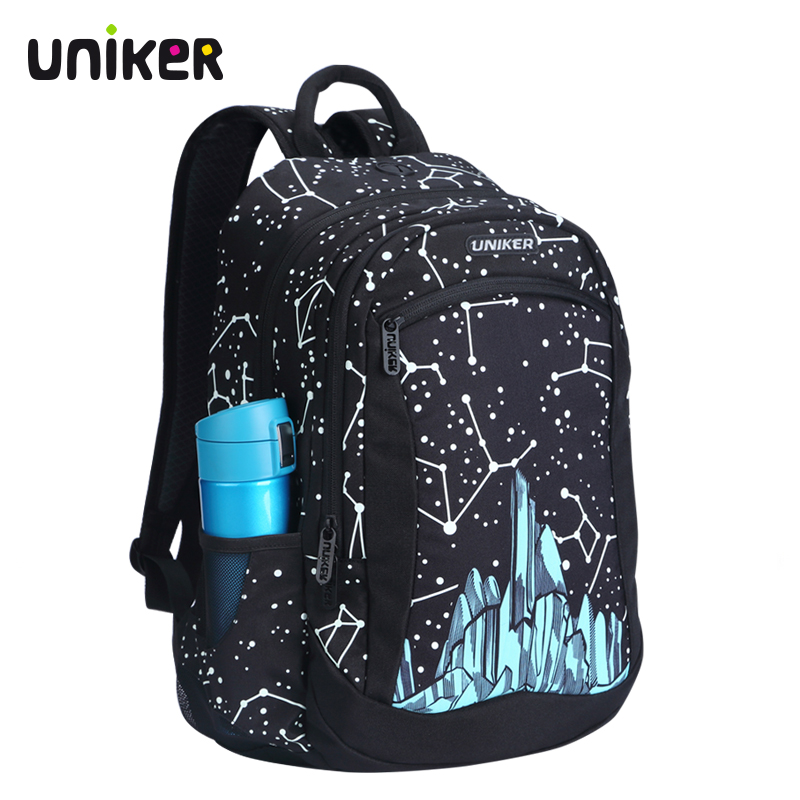 uniker旅游大容量轻便小学生书包