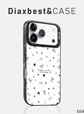 适用opporeno14手机壳新款星星小熊Reno13pro高级手链RENO12磨砂彩银remo11PRO+防摔10por全包9/8/7女6/5k硬