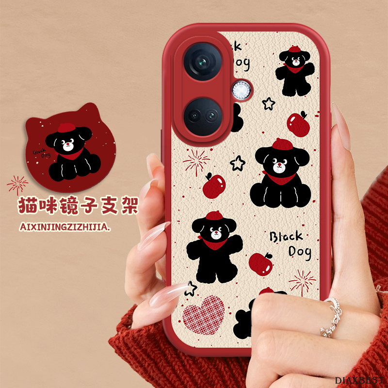 适用于OPPO-K11手机壳羊皮苹果