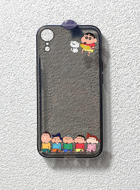 适用于苹果xr手机壳新款轻薄直边iphonexr透明黑色女ipxr软硅胶散热XR个性创意Xr全包镜头防摔xR卡通动漫软壳