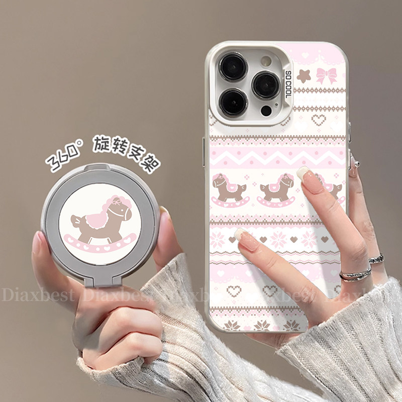 粉色小马适用苹果17promax手机壳iPhone16Pro华为mate80/70荣耀400小米15新款nova14支点p80一+ace3彩银rn14,3C数码配件,手机保护套/壳,淘宝优惠券,粉丝福利购,淘宝优惠卷