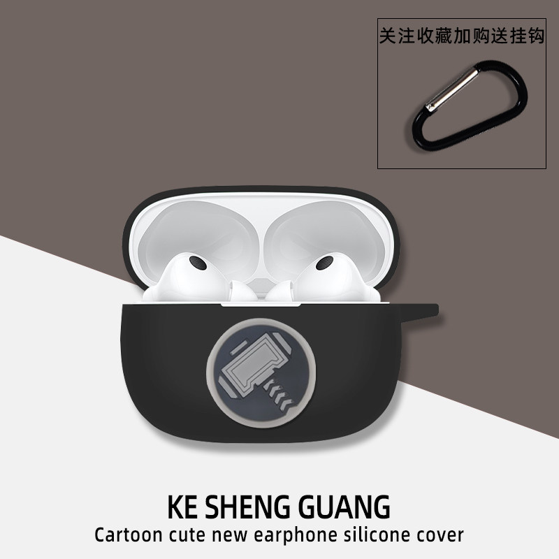 适用vivo TWS 3保护壳蓝牙耳机保护套硅胶卡通软壳防摔盒一体式收纳包个性vivo TWS 3pro耳机收纳盒硅胶卡通