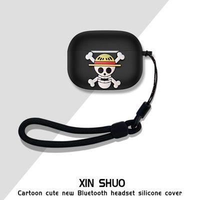 适用JBL WAVE BEAM2耳机保护套卡通动漫软壳硅胶jbl wave beam2蓝牙耳机保护壳jblwavebeam2耳机套卡通潮壳软