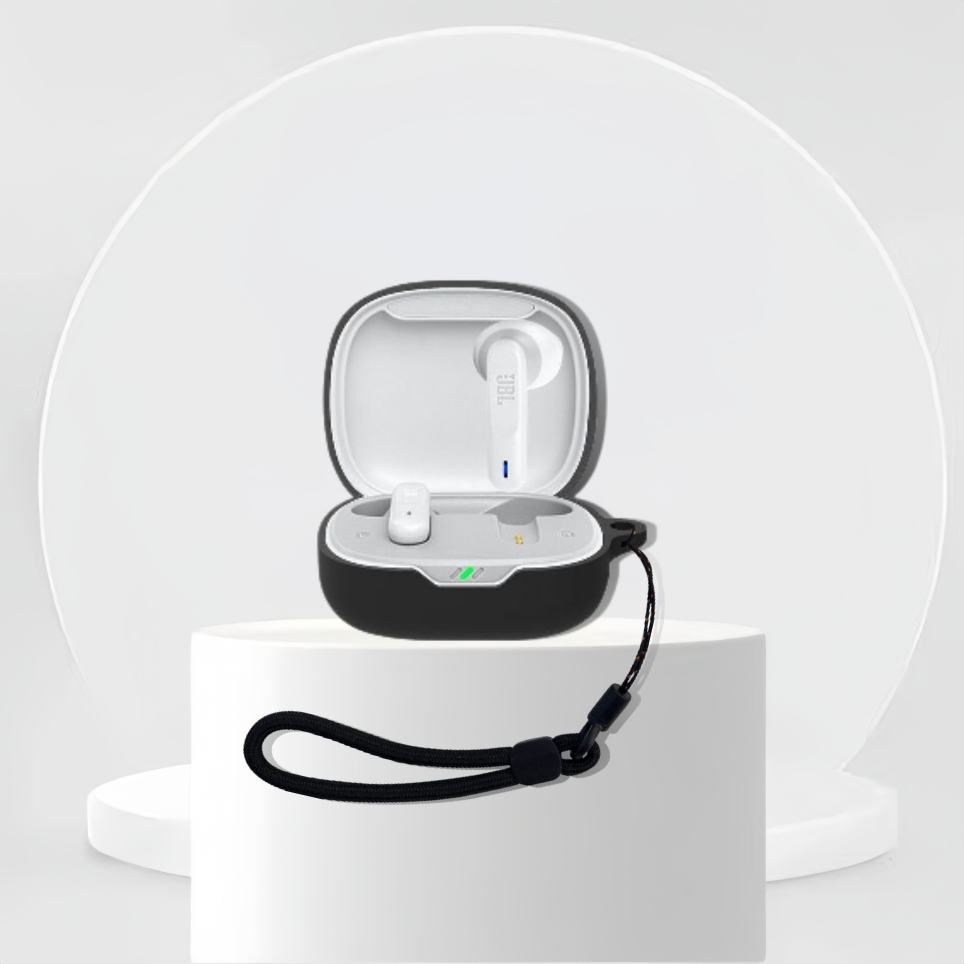 适用JBL WAVE 300TWS保护套纯色简约壳软壳连体jbl w300 tws耳机套jblw300tes保护套软硅胶jbl300tws耳机壳