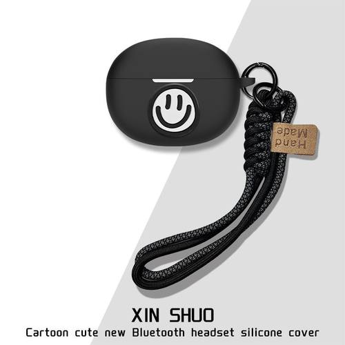 适用于QCY MeloBuds N70耳机保护壳卡通动漫防摔软壳连体式QCY N70蓝牙耳机充电仓盒保护套硅胶收纳套个性壳